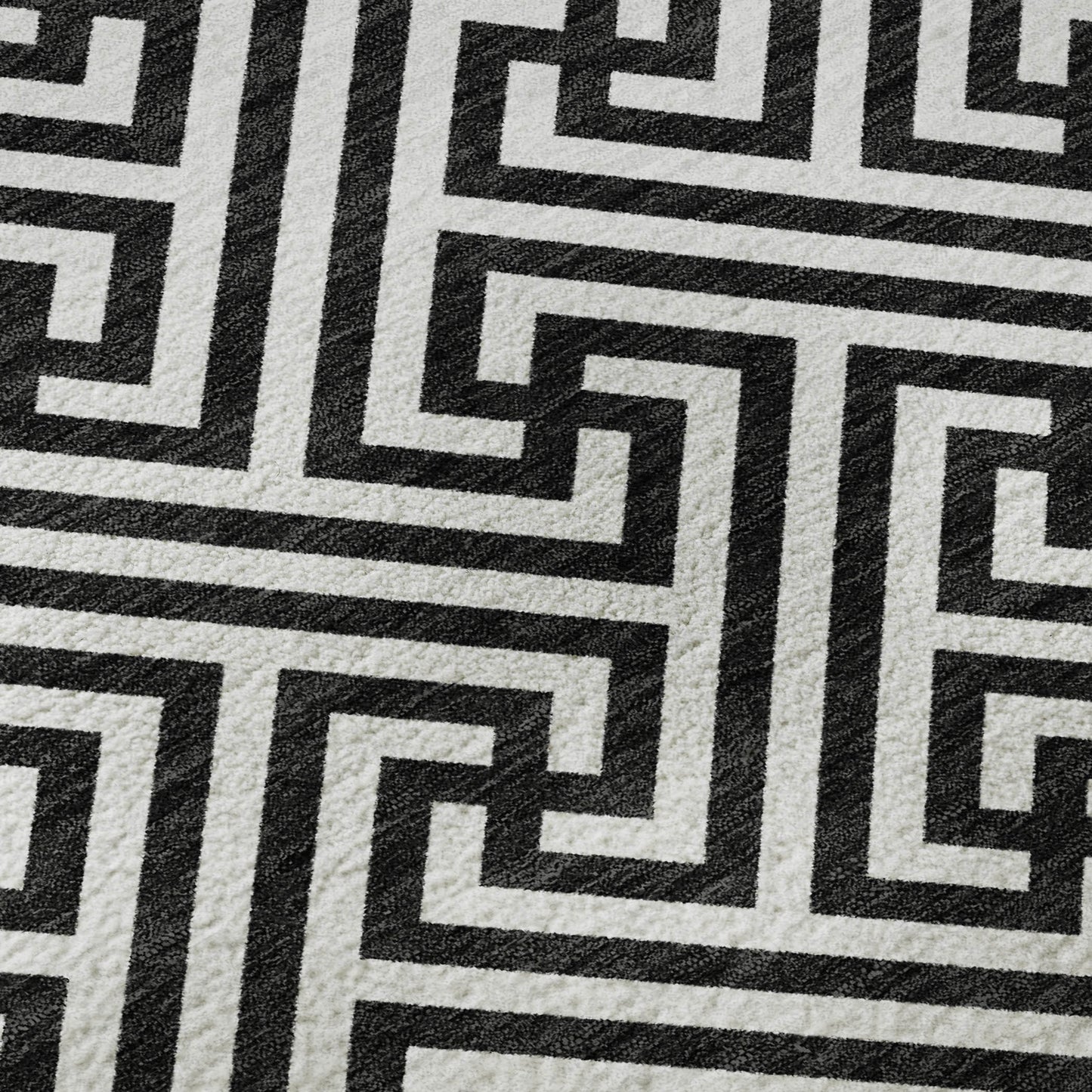 Dalyn Rugs The Reserve  Black  Geometric