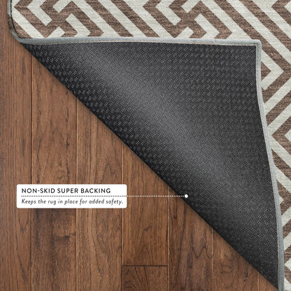 Dalyn Rugs The Reserve  Coffee  Geometric