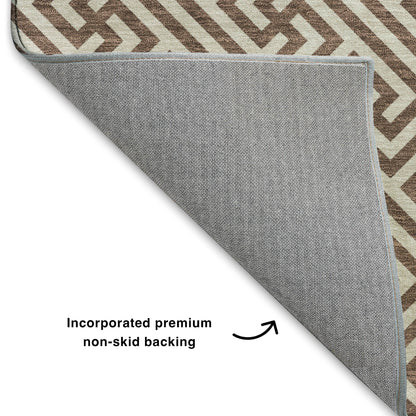 Dalyn Rugs The Reserve  Coffee  Geometric
