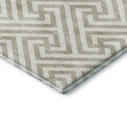 Dalyn Rugs The Reserve  Flax  Geometric