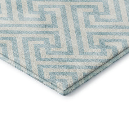 Dalyn Rugs The Reserve  Sky  Geometric