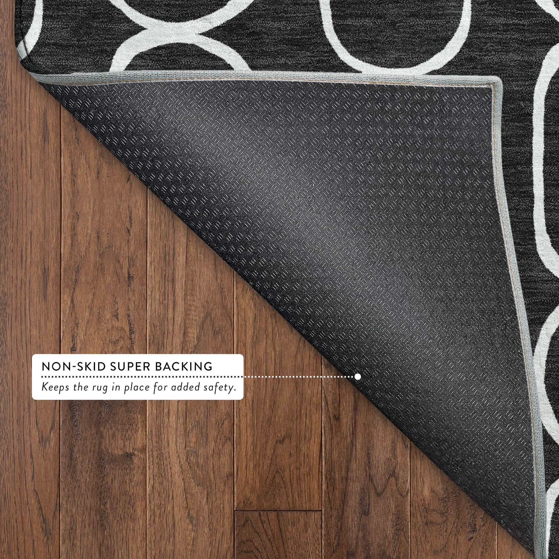 Dalyn Rugs The Reserve  Black  Geometric