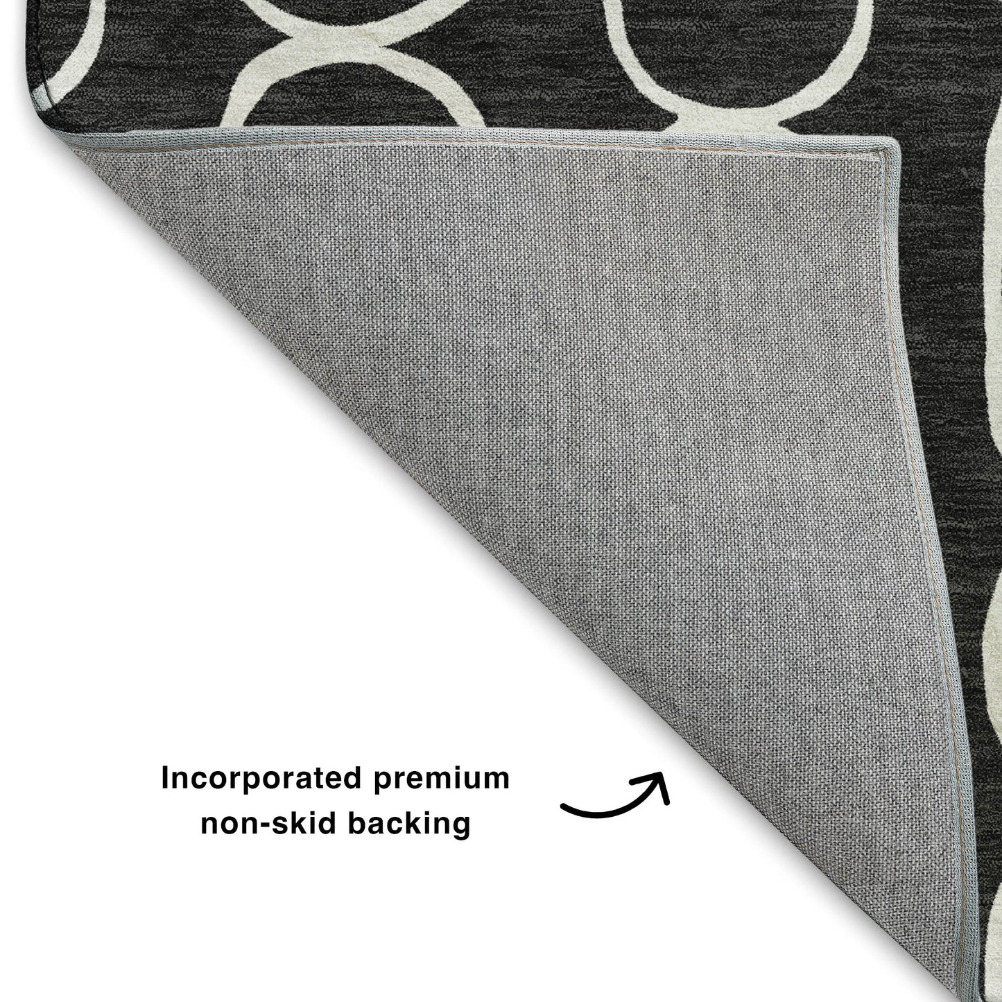 Dalyn Rugs The Reserve  Black  Geometric