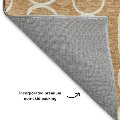 Dalyn Rugs The Reserve  Copper  Geometric