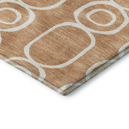 Dalyn Rugs The Reserve  Copper  Geometric