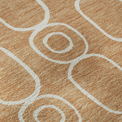 Dalyn Rugs The Reserve  Copper  Geometric