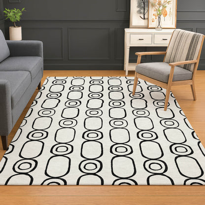 Dalyn Rugs The Reserve  Ivory  Geometric