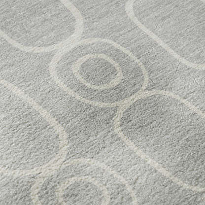 Dalyn Rugs The Reserve  Silver  Geometric