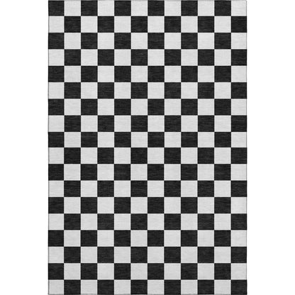 Dalyn Rugs The Reserve  Black  Geometric