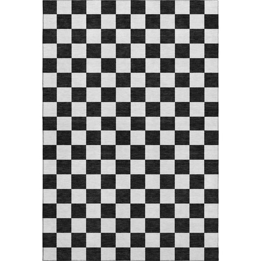 Dalyn Rugs The Reserve  Black  Geometric