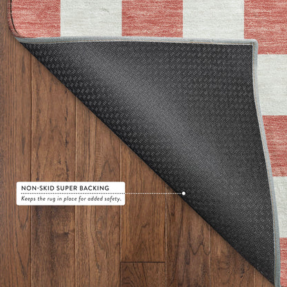 Dalyn Rugs The Reserve  Coral  Geometric