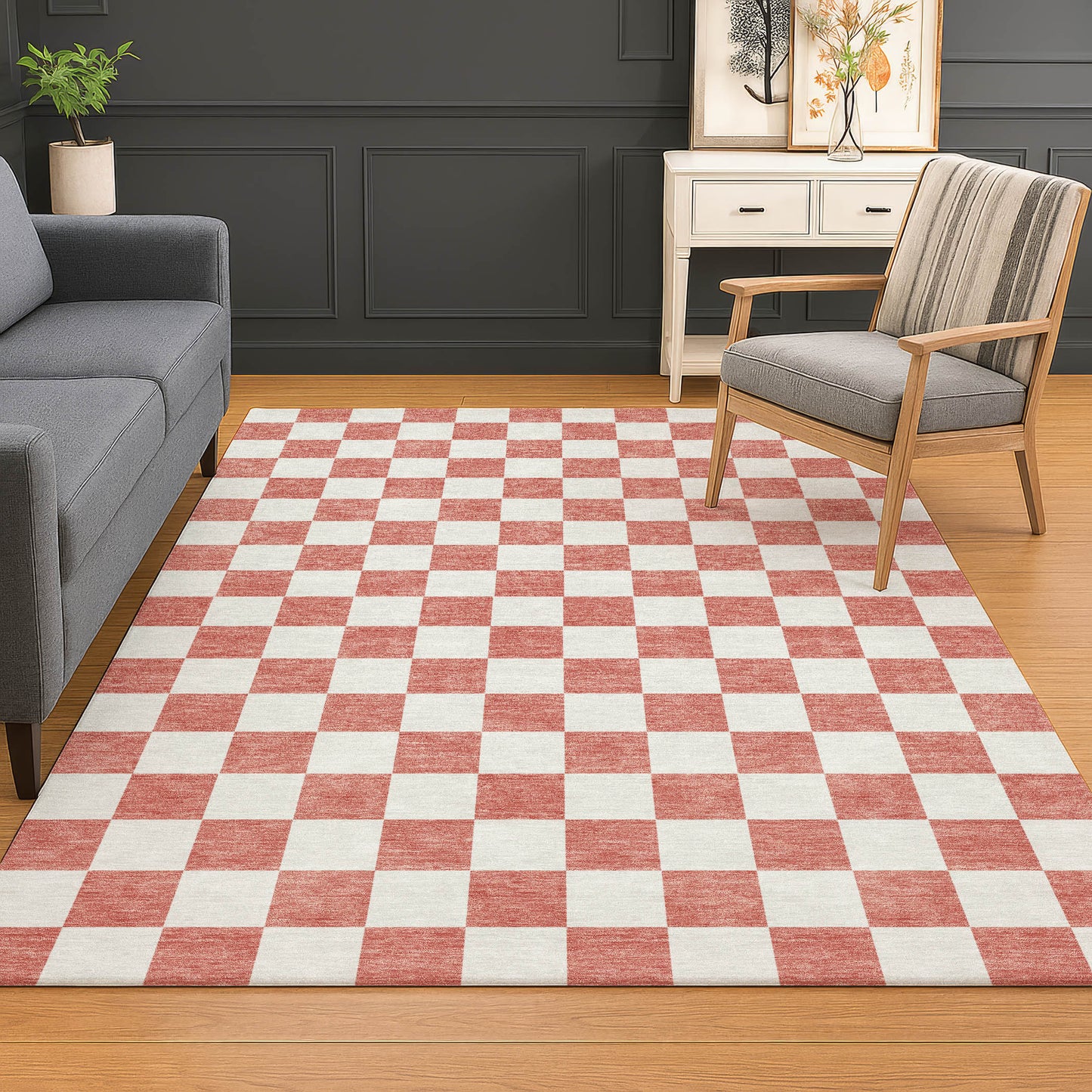 Dalyn Rugs The Reserve  Coral  Geometric