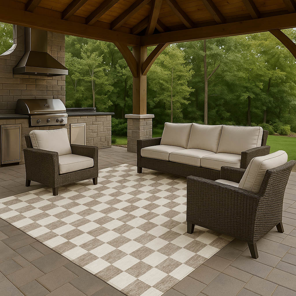 Dalyn Rugs The Reserve  Khaki  Geometric