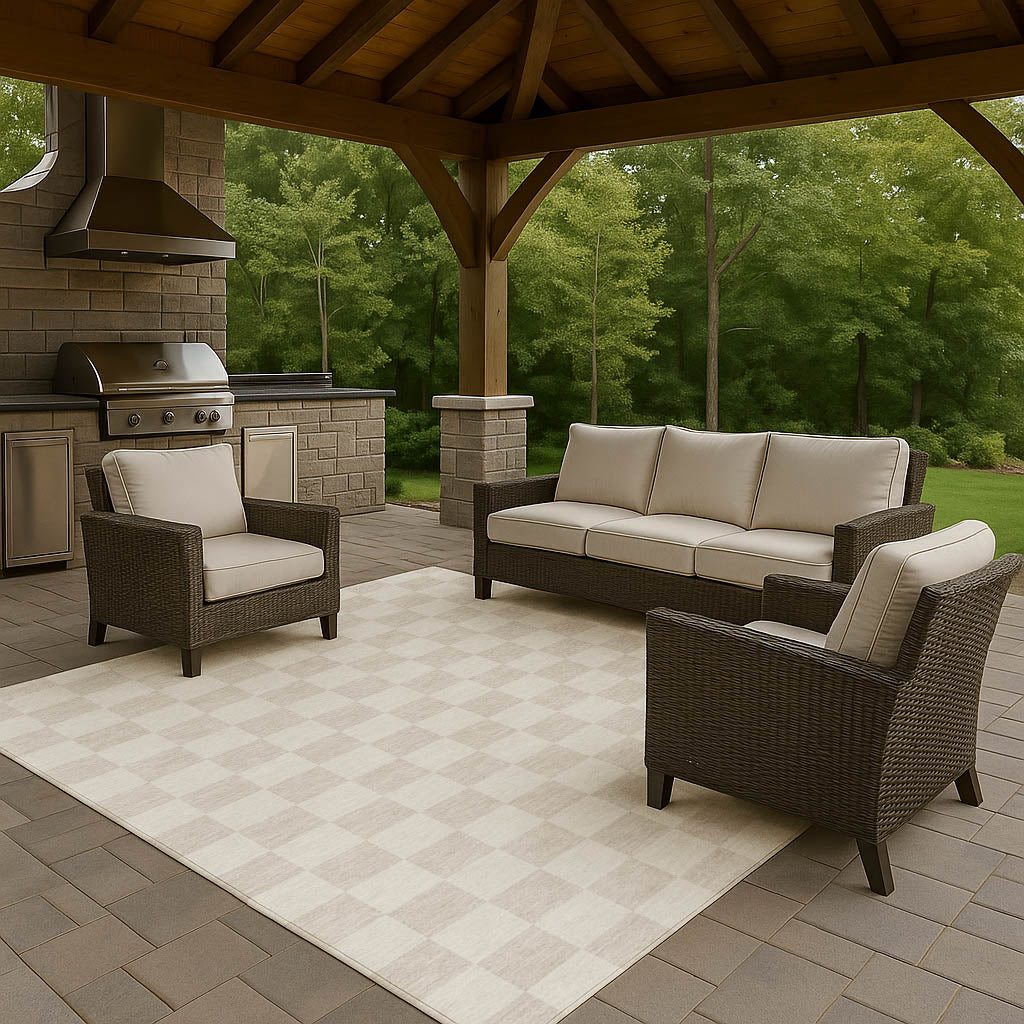 Dalyn Rugs The Reserve  Linen  Geometric