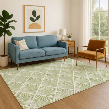 Dalyn Rugs The Reserve  Aloe  Geometric