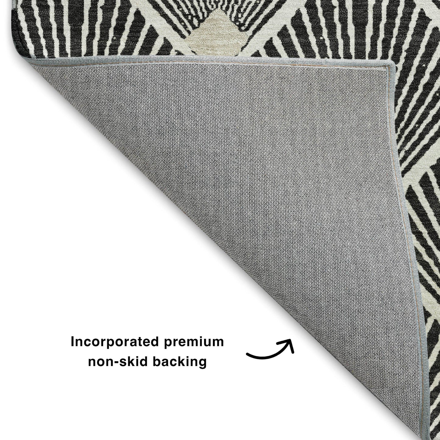 Dalyn Rugs The Reserve  Black  Geometric