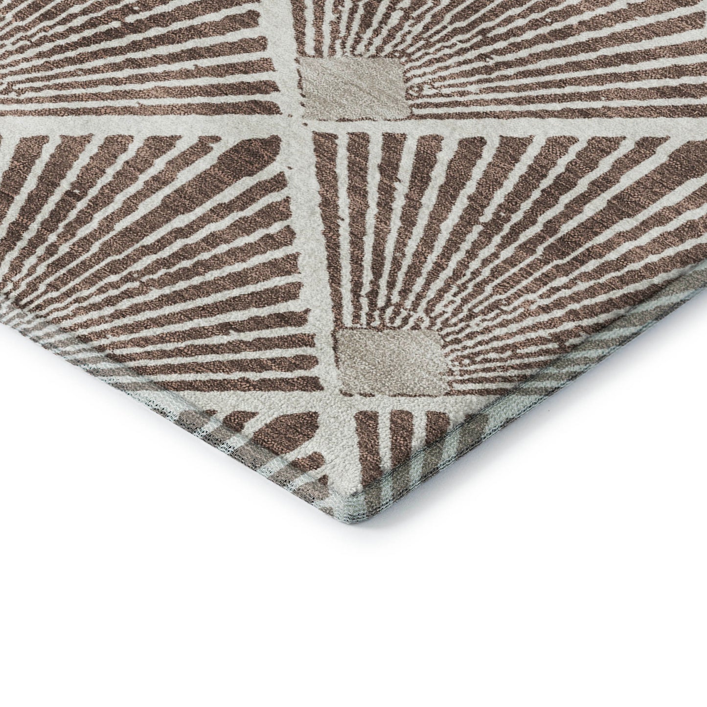 Dalyn Rugs The Reserve  Brown  Geometric
