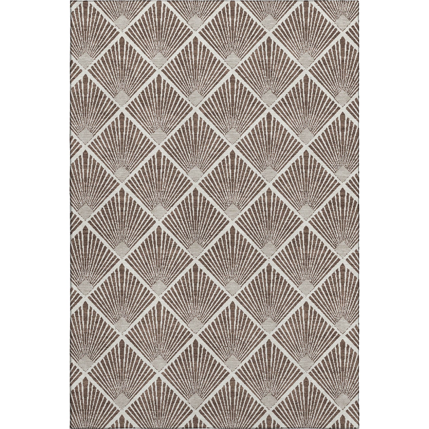 Dalyn Rugs The Reserve  Brown  Geometric