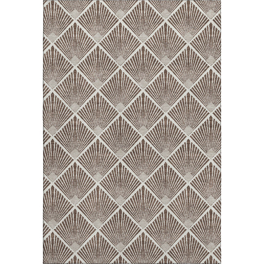 Dalyn Rugs The Reserve  Brown  Geometric