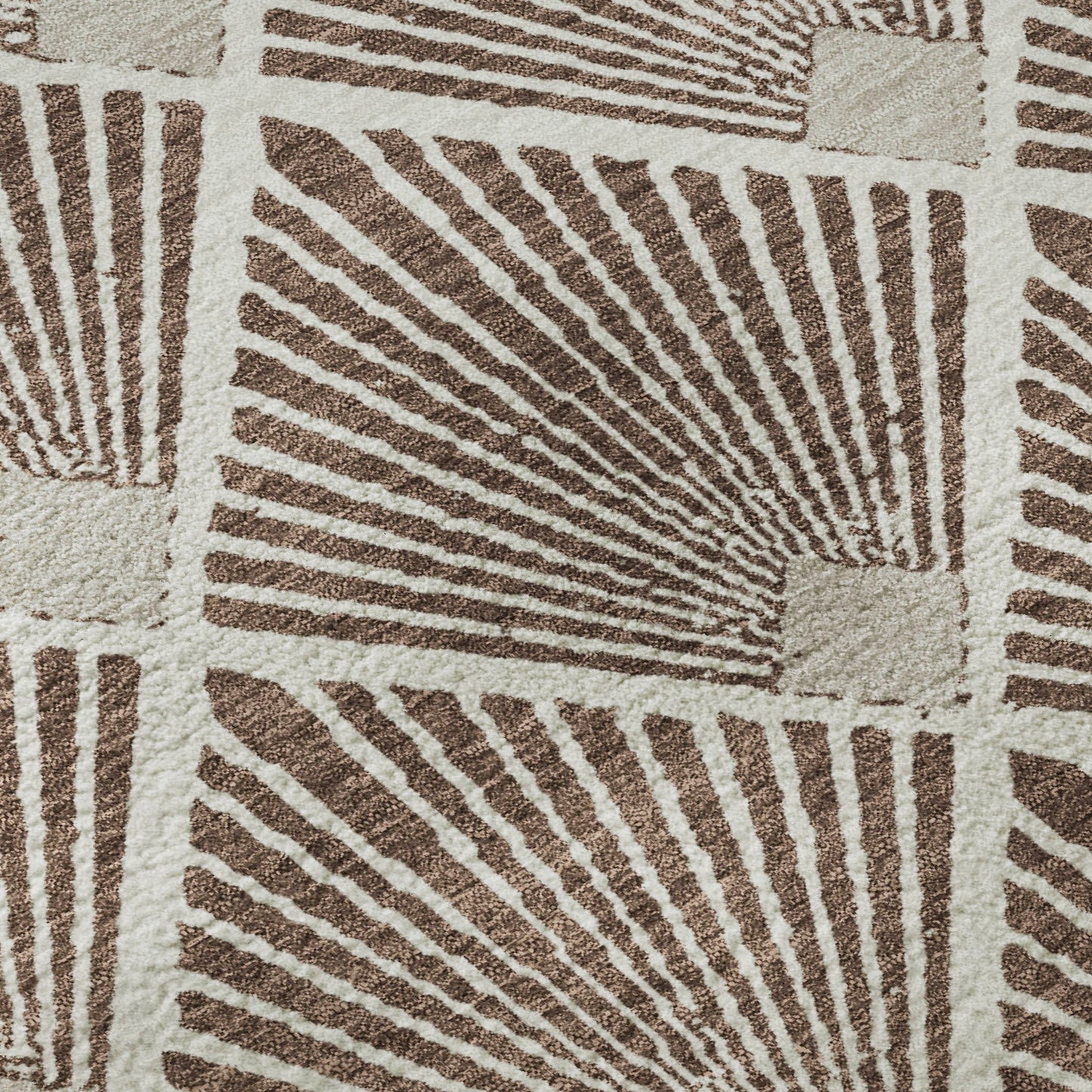 Dalyn Rugs The Reserve  Brown  Geometric