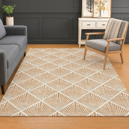Dalyn Rugs The Reserve  Copper  Geometric