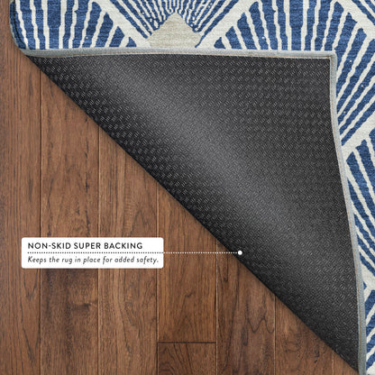 Dalyn Rugs The Reserve  Navy  Geometric