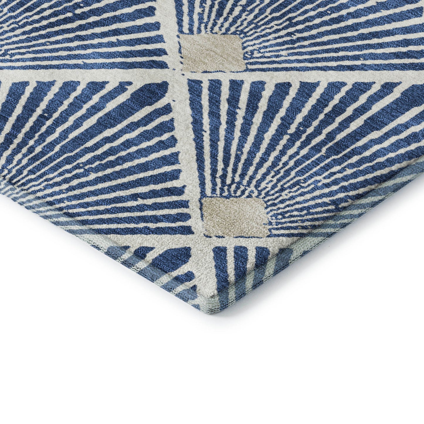 Dalyn Rugs The Reserve  Navy  Geometric