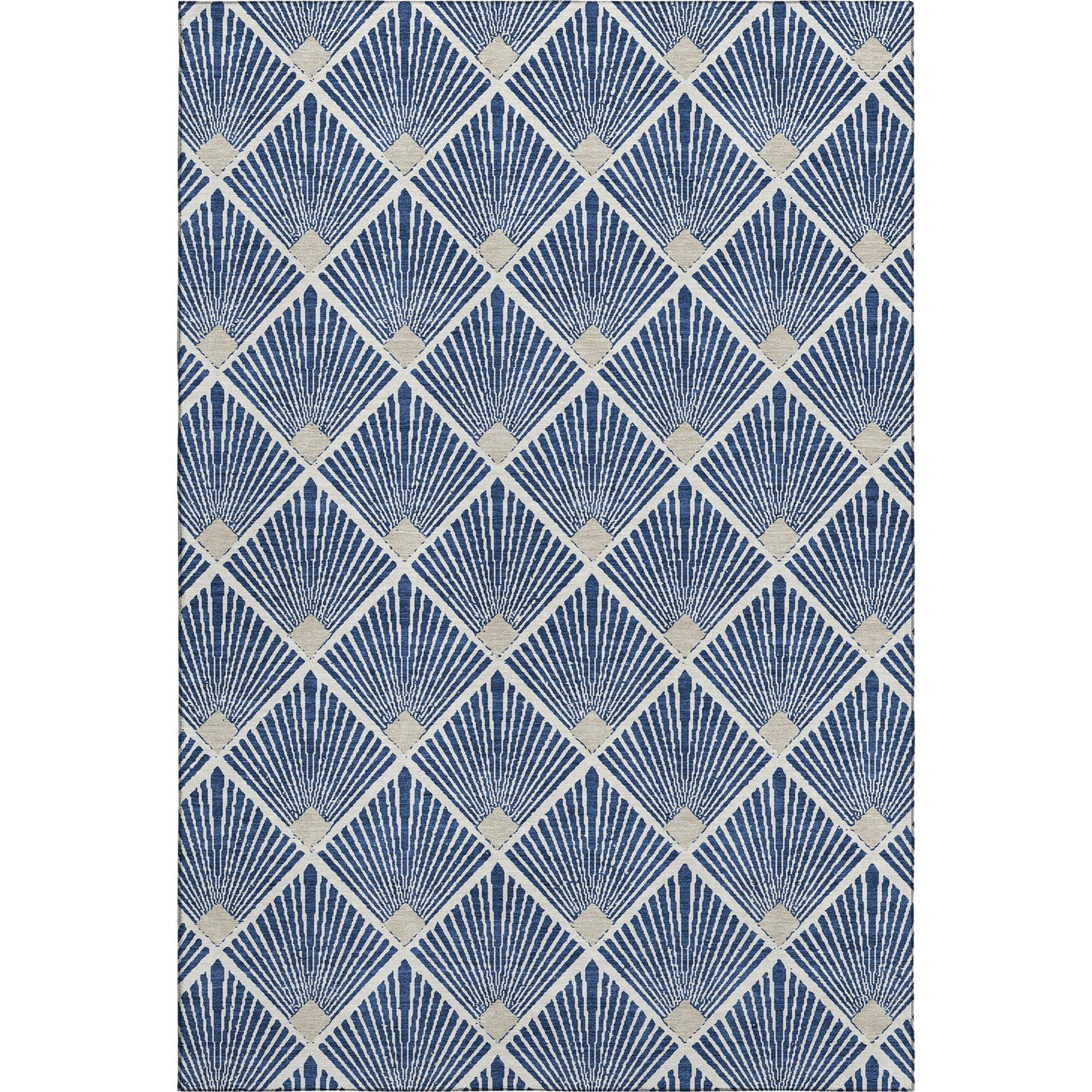 Dalyn Rugs The Reserve  Navy  Geometric