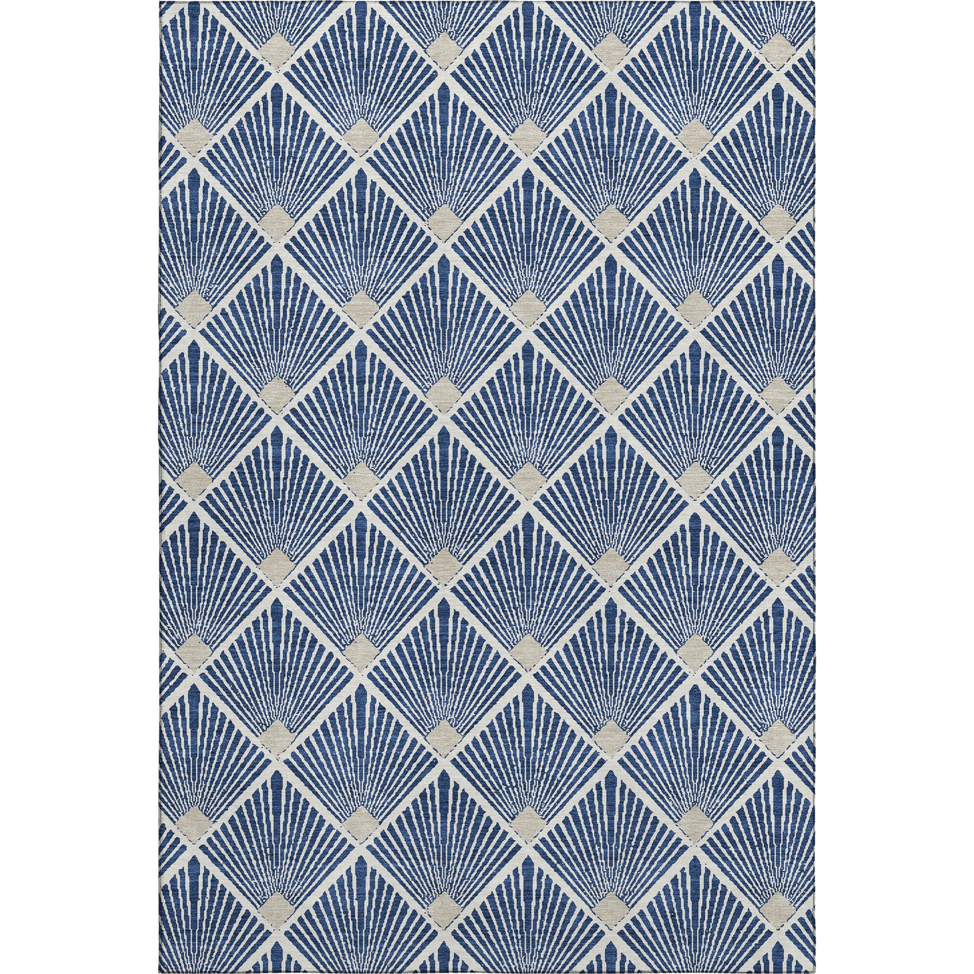 Dalyn Rugs The Reserve  Navy  Geometric