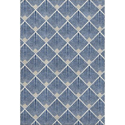 Dalyn Rugs The Reserve  Navy  Geometric