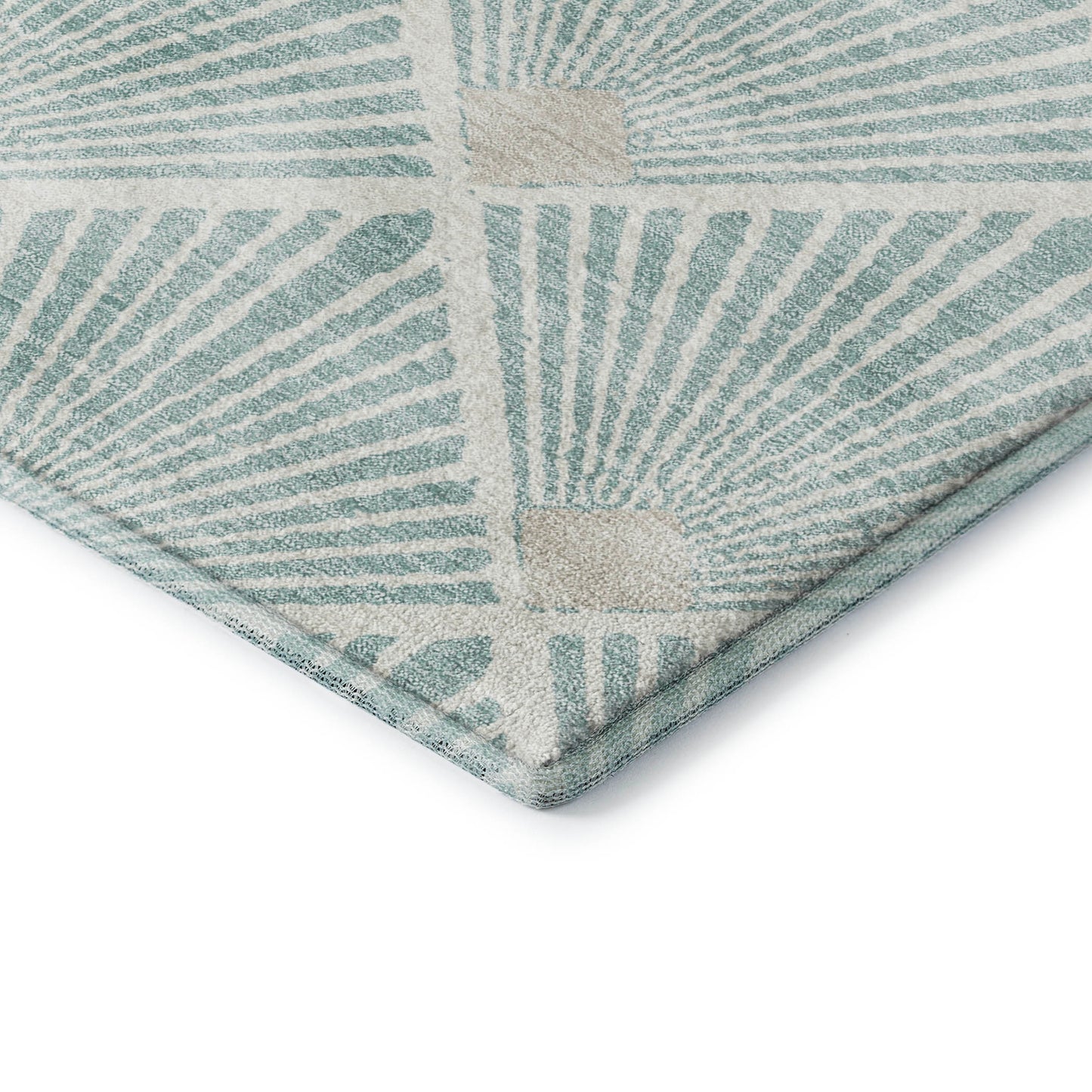 Dalyn Rugs The Reserve  Seafoam  Geometric