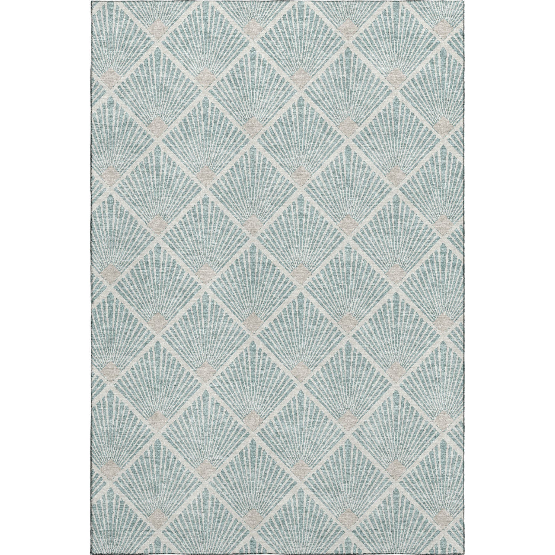 Dalyn Rugs The Reserve  Seafoam  Geometric