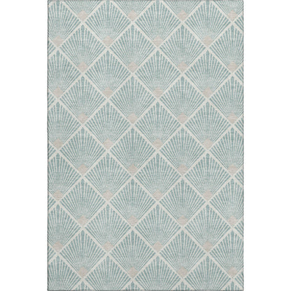 Dalyn Rugs The Reserve  Seafoam  Geometric
