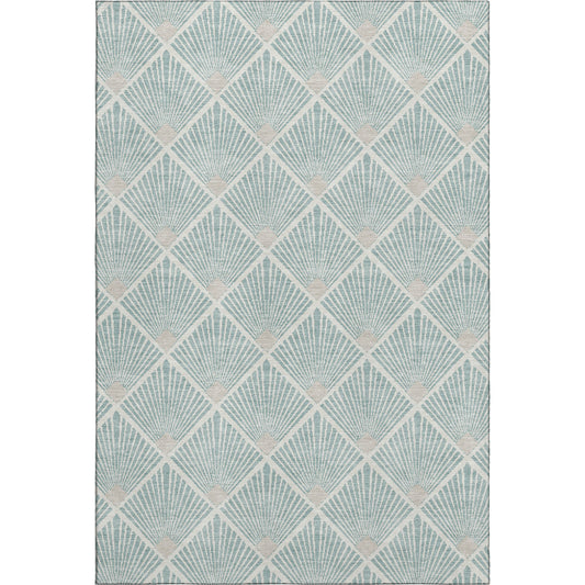 Dalyn Rugs The Reserve  Seafoam  Geometric
