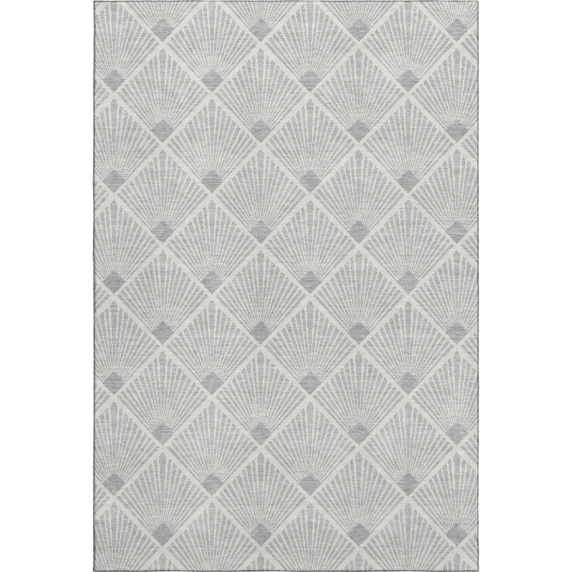 Dalyn Rugs The Reserve  Silver  Geometric