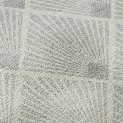 Dalyn Rugs The Reserve  Silver  Geometric