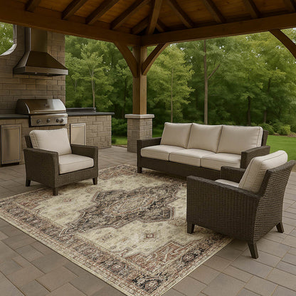 Dalyn Rugs Tuscany TU11 Beige Traditional Machine Made Rug