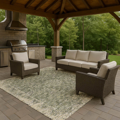 Dalyn Rugs Tuscany TU12 Green Traditional Machine Made Rug