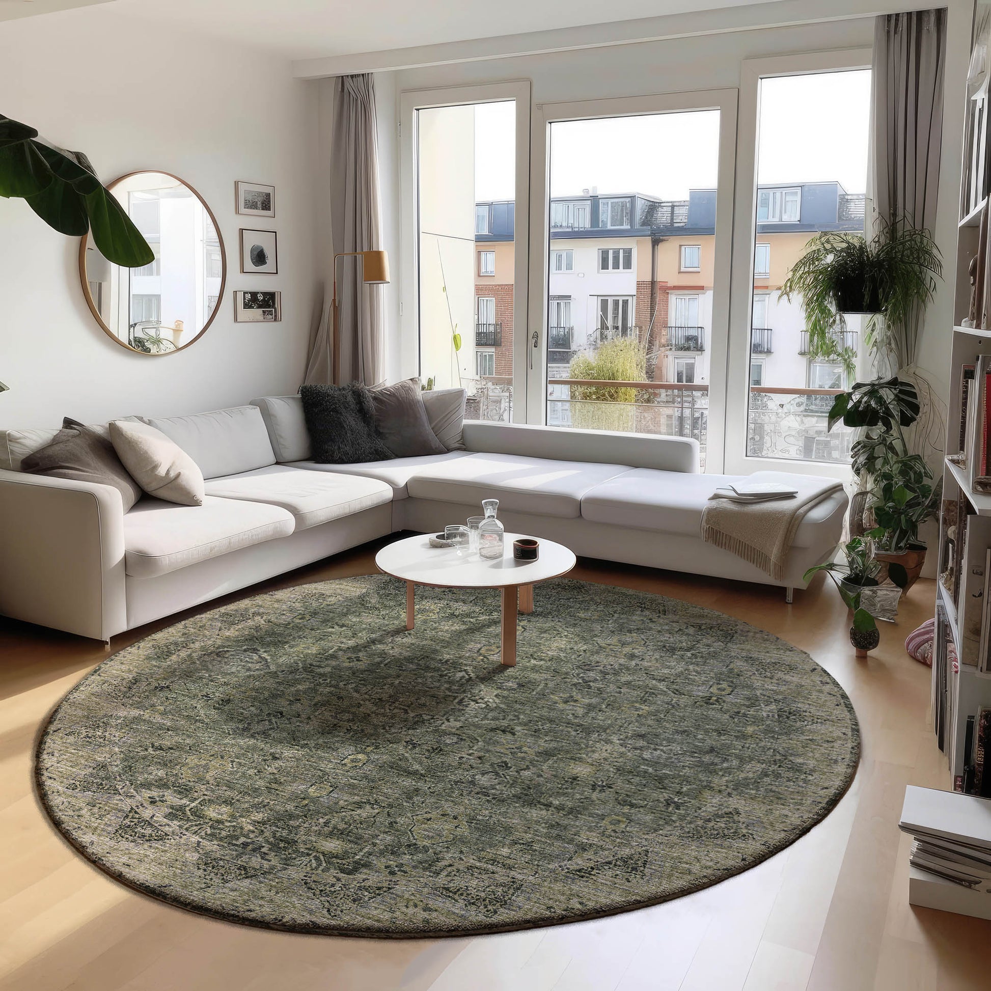 Dalyn Rugs Tuscany  Green  Traditional