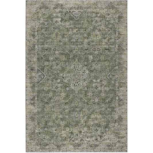 Dalyn Rugs Tuscany TU12 Green Traditional Machine Made Rug
