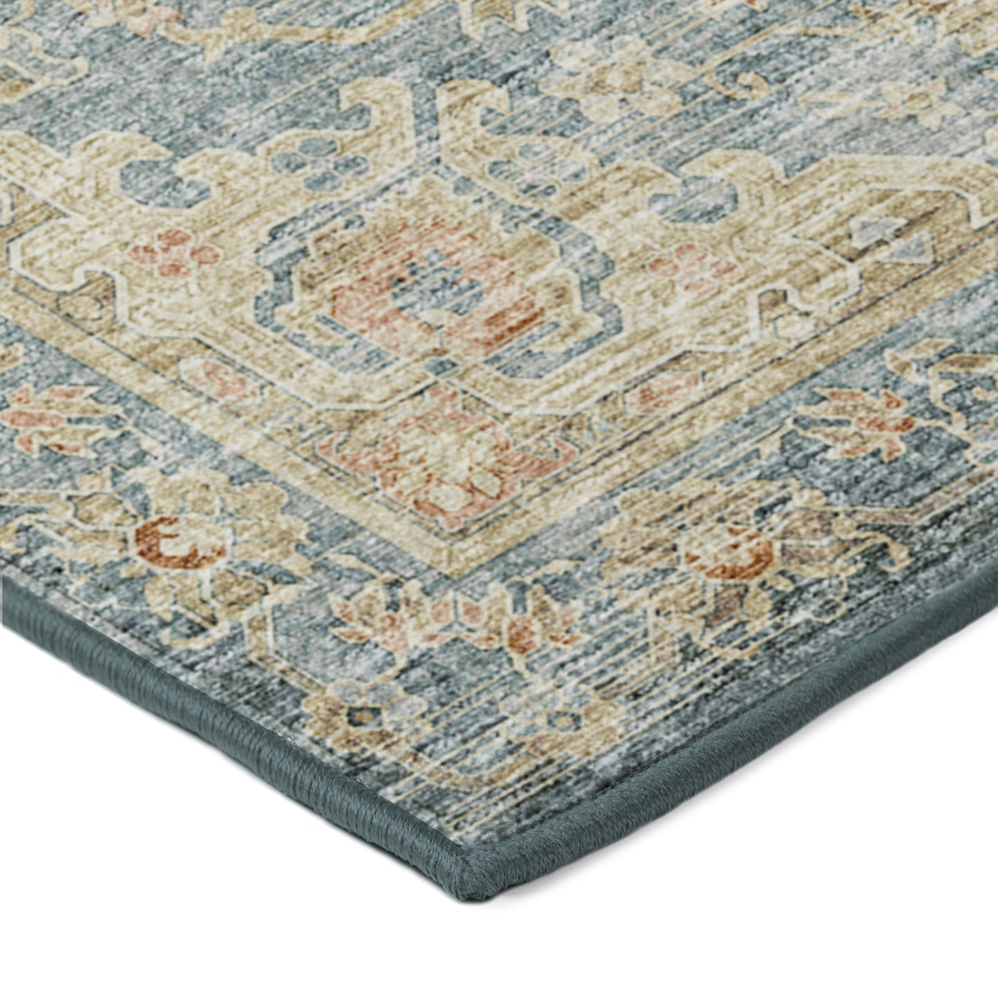 Dalyn Rugs Tuscany  Teal  Traditional