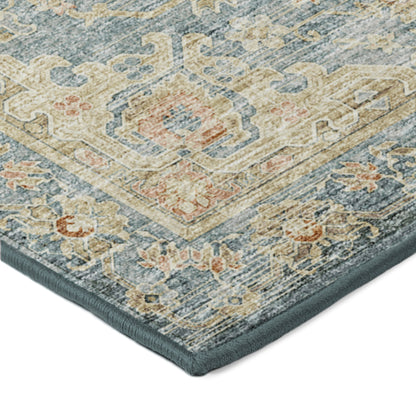 Dalyn Rugs Tuscany  Teal  Traditional