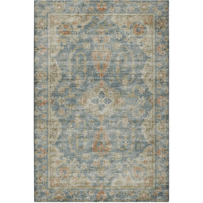 Dalyn Rugs Tuscany TU13 Teal Traditional Machine Made Rug