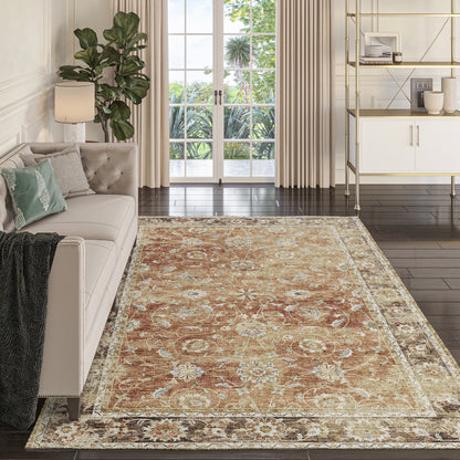 Dalyn Rugs Tuscany TU14 Paprika Traditional Machine Made Rug