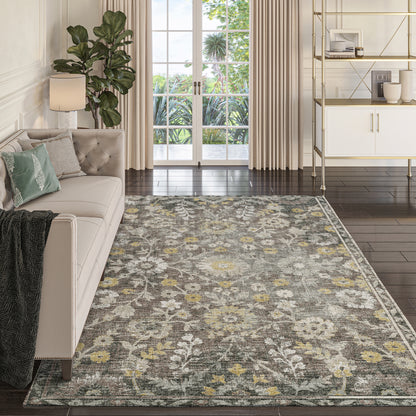 Dalyn Rugs Tuscany TU2 Gray Traditional Machine Made Rug