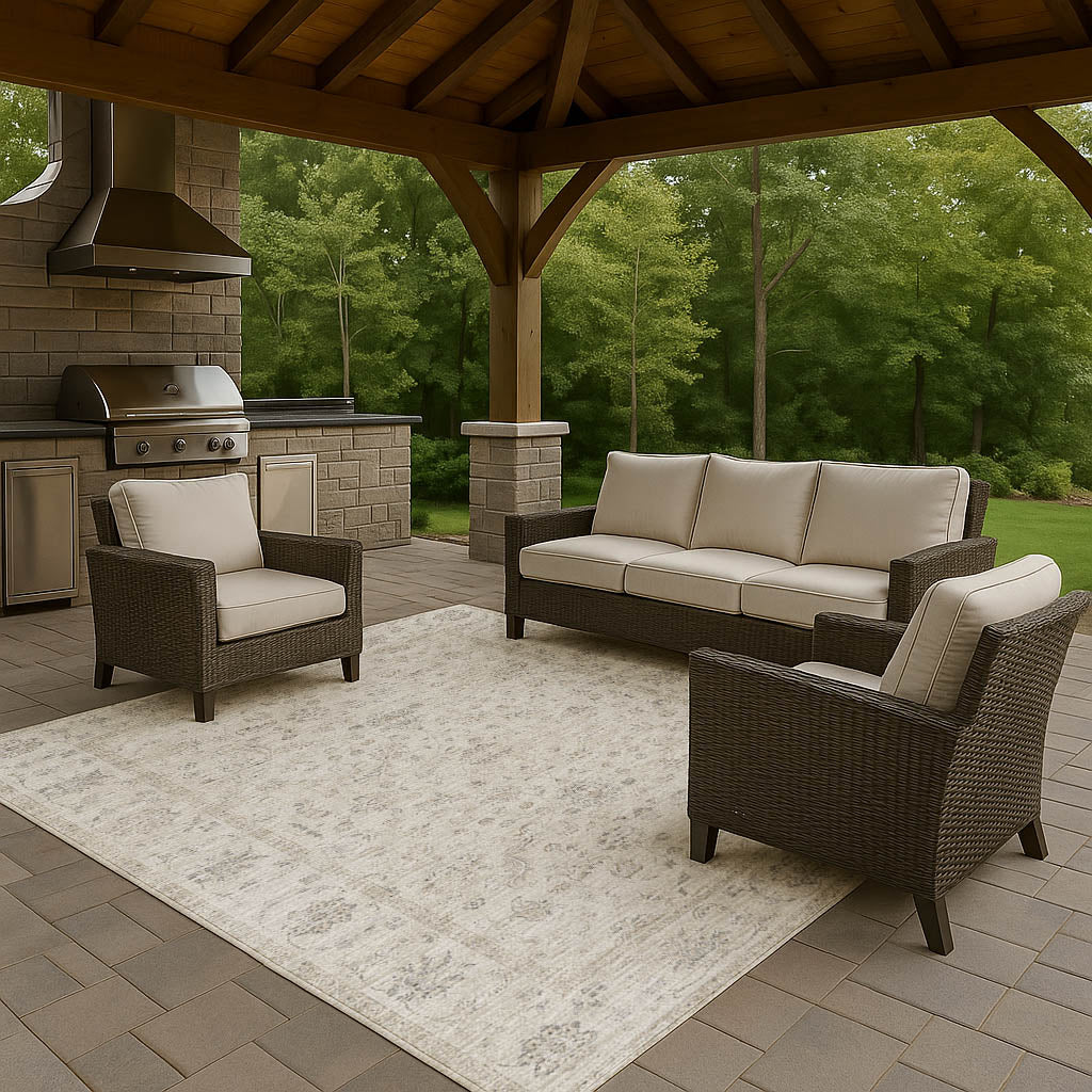 Dalyn Rugs Tuscany TU3 Ivory Traditional Machine Made Rug