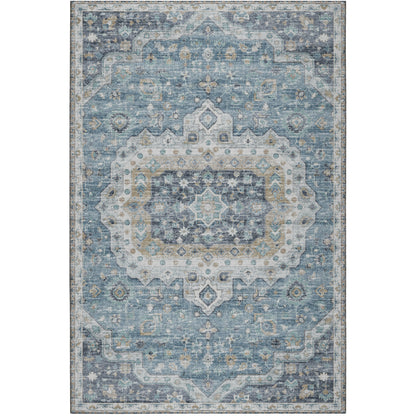 Dalyn Rugs Tuscany TU4 Blue Traditional Machine Made Rug