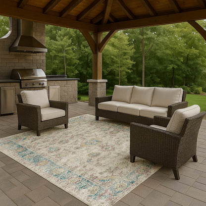 Dalyn Rugs Tuscany TU7 Linen Traditional Machine Made Rug