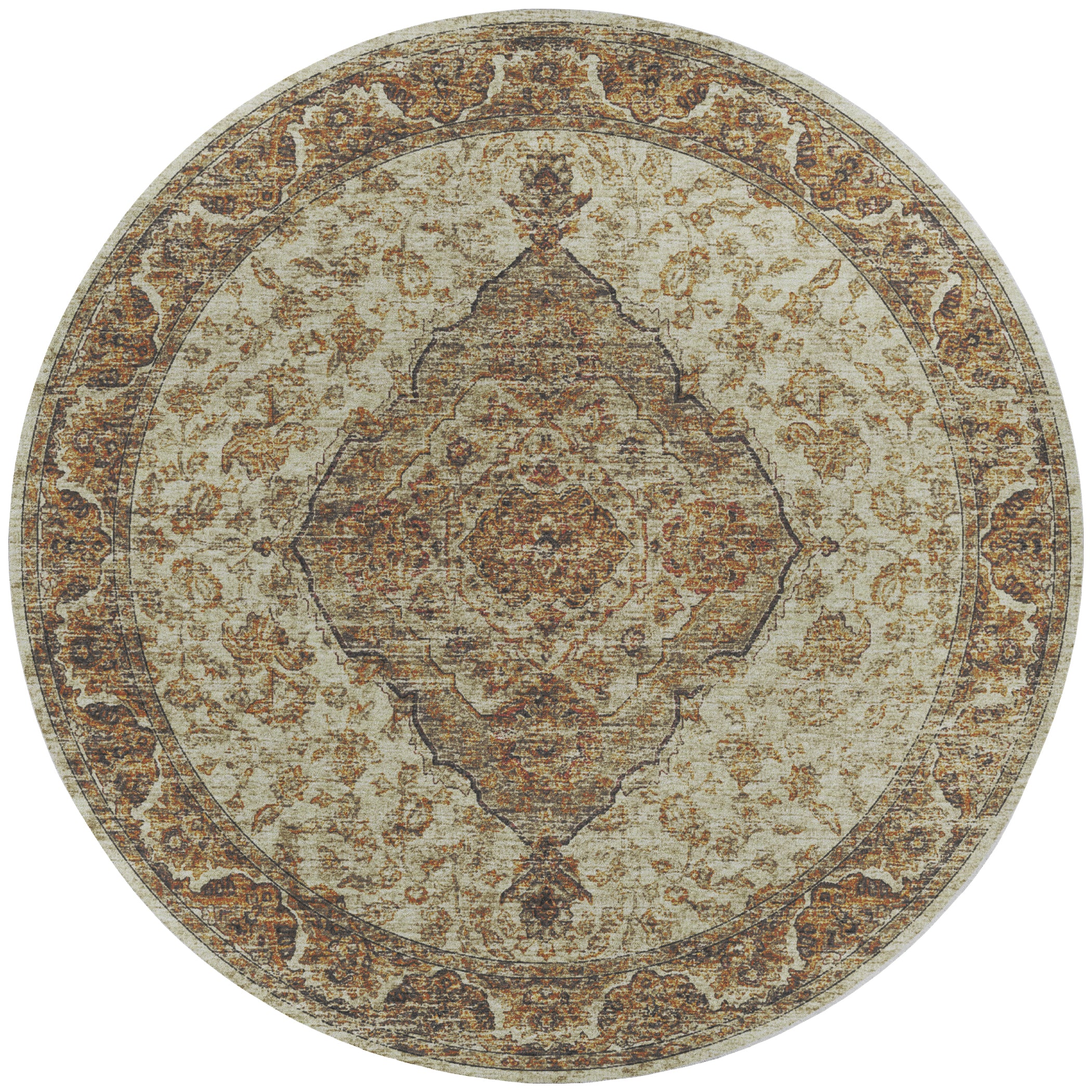 Dalyn Rugs Tuscany TU9 Gold Traditional Machine Made Rug – Atlanta ...