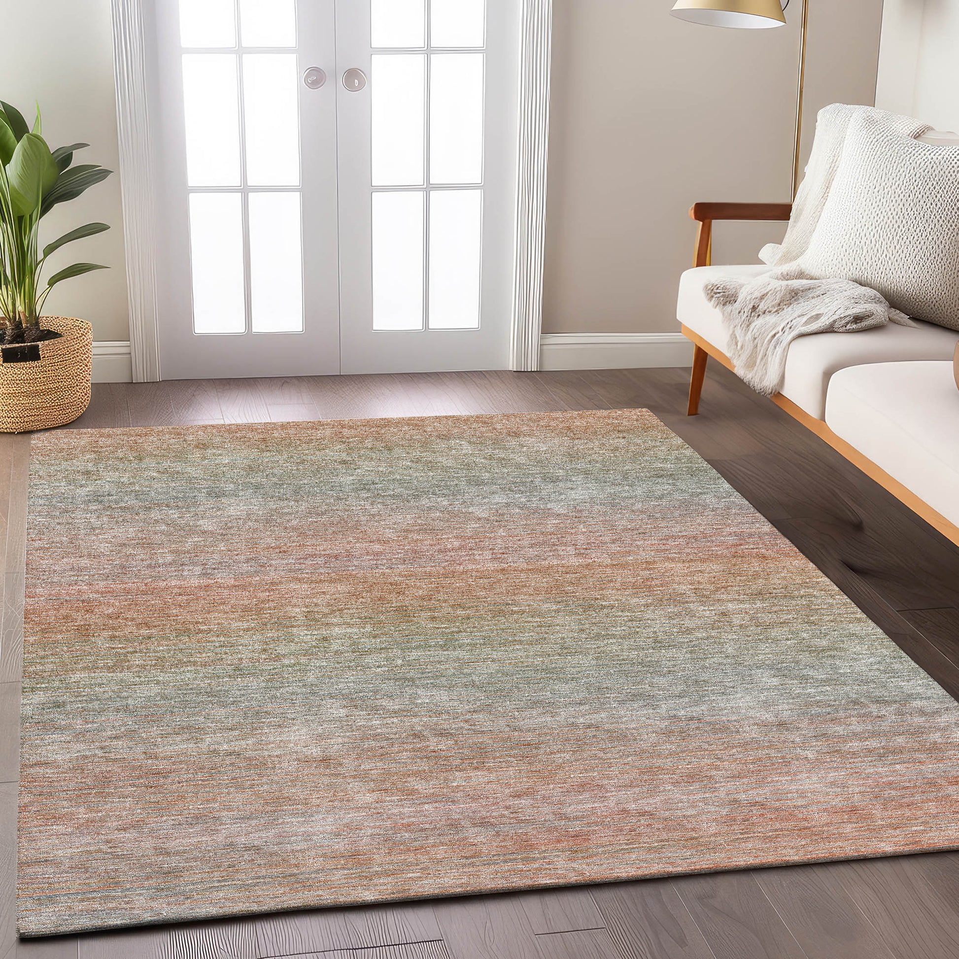 Dalyn Rugs Trevi  Coral  Transitional